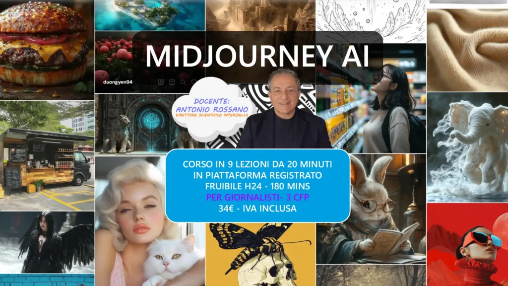Midjourney, l'Intelligenza Artificiale che crea immagini 2025